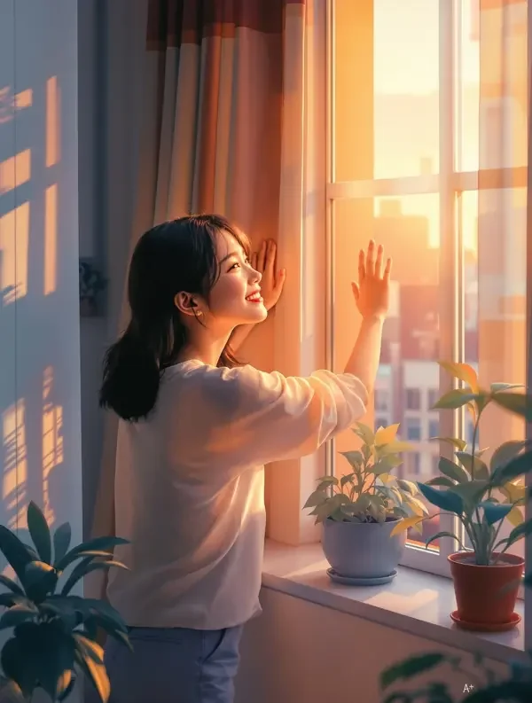阳台上的晴天娃娃封面